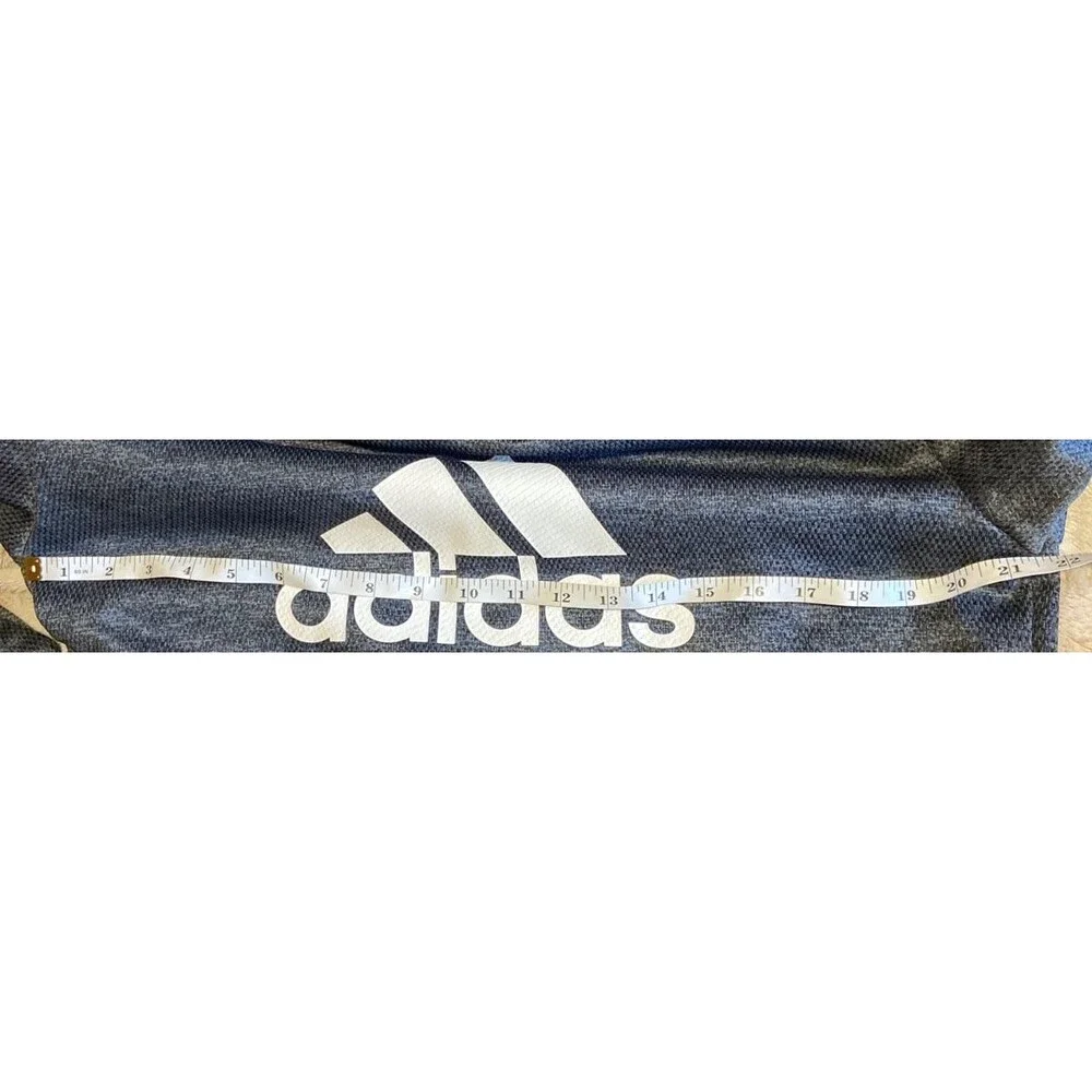 Adidas sweatshirt mens hoodie adidas black grey charcoal CLIMAWARM MENS MEDIUM